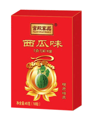 宮殿宴品西瓜味清潤(rùn)糖45g