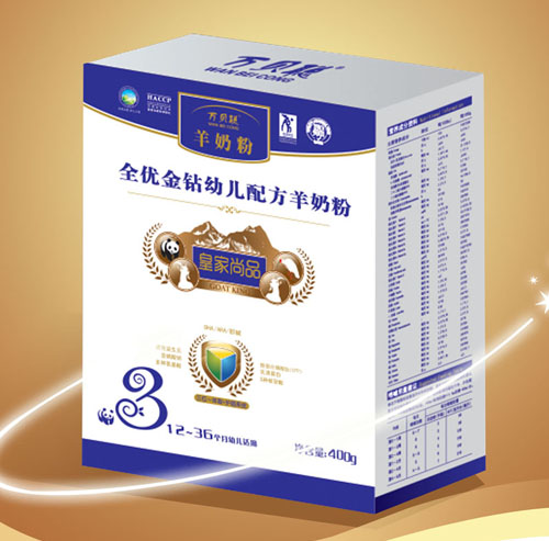 萬貝聰全優(yōu)金鉆幼兒配方羊奶粉