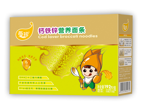 每珍鈣鐵鋅面條