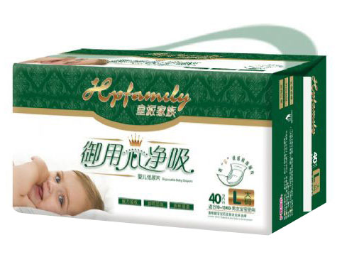 皇派家族嬰兒紙尿片L40片