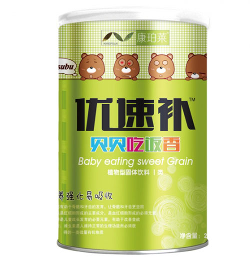 康珀萊優(yōu)速貝貝吃飯香桶裝