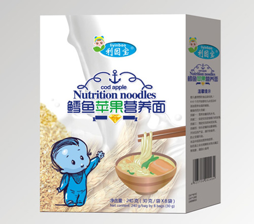 利因?qū)汍L魚(yú)蘋(píng)果營(yíng)養(yǎng)面盒裝