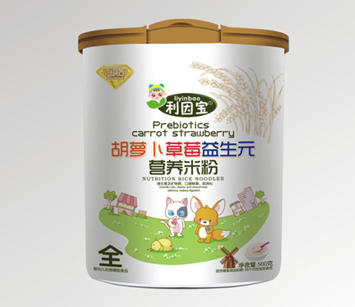 利因?qū)毢}卜草莓益生元營(yíng)養(yǎng)米粉