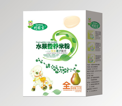 利因?qū)氀├嫔徸铀麪I(yíng)養(yǎng)米粉盒裝