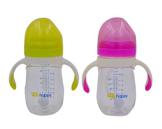 210ml雙色寬口徑PA企鵝小金瓶綠色紅色