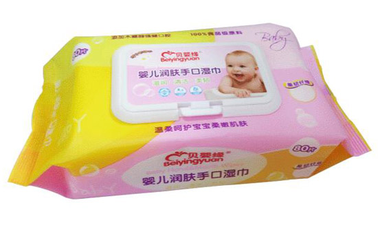 貝嬰緣嬰兒潤(rùn)膚手口濕巾