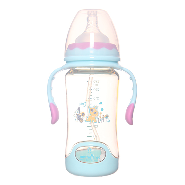 媽咪樹(shù)寬口ppsu有底270ml