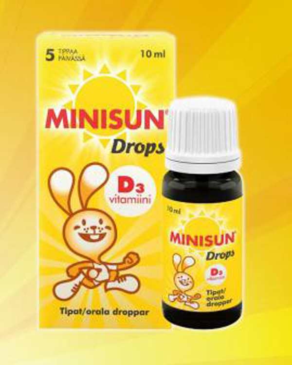 Minisun嬰幼兒專用維生素D3滴劑