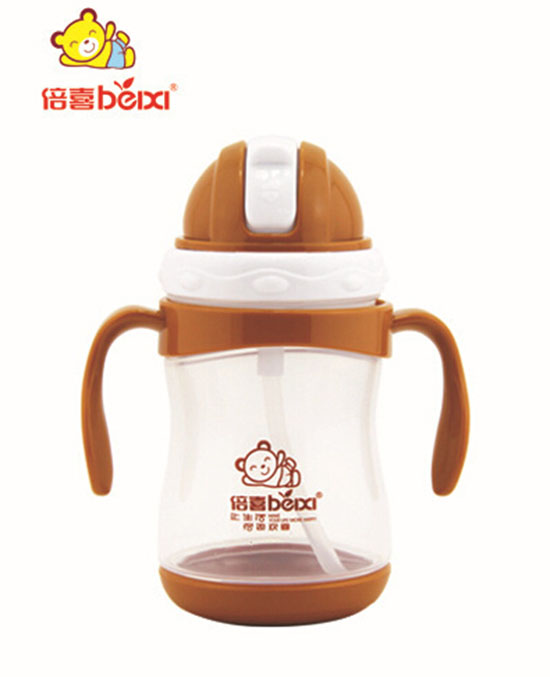 倍喜嬰幼兒吸管訓(xùn)練杯(咖啡色)