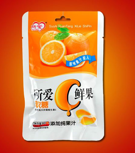 所愛(ài)C鮮果軟糖橙子味