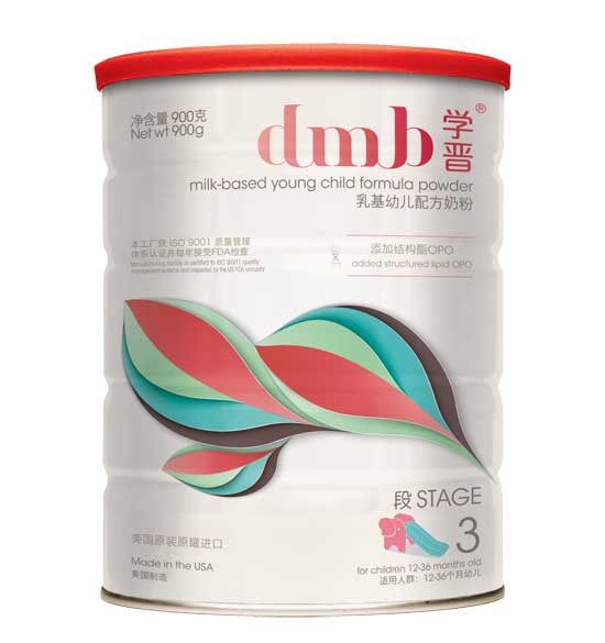學(xué)晉乳基幼兒配方奶粉3段