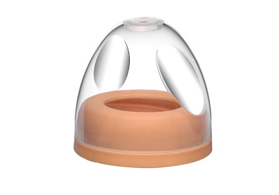 比酷熊寬口牙蓋橘色