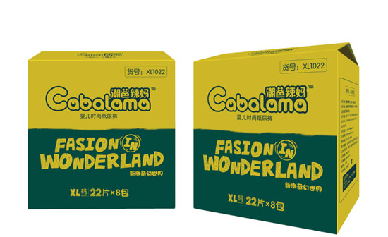 潮爸辣媽嬰兒成長褲XL22