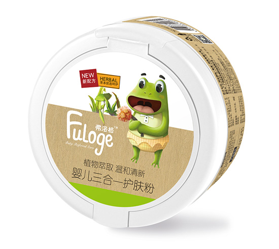弗洛格嬰兒三合一護膚粉