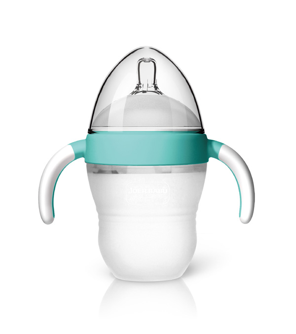 小袋鼠巴布小蜜桃硅膠奶瓶BP-853-02