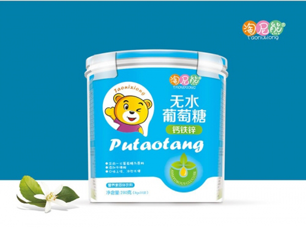 淘尼熊鈣鐵鋅無水葡萄糖