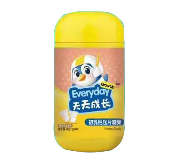 綠健園天天成長 初乳鈣壓片糖果