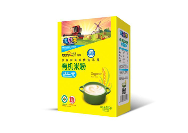 優(yōu)貝滋益生元有機米粉盒裝
