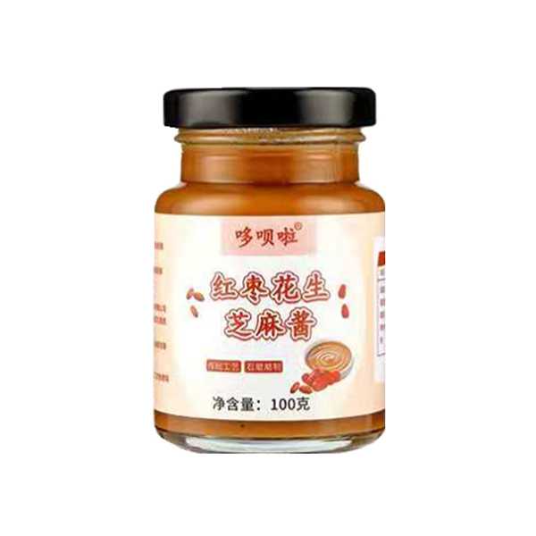 哆唄啦紅棗花生芝麻醬