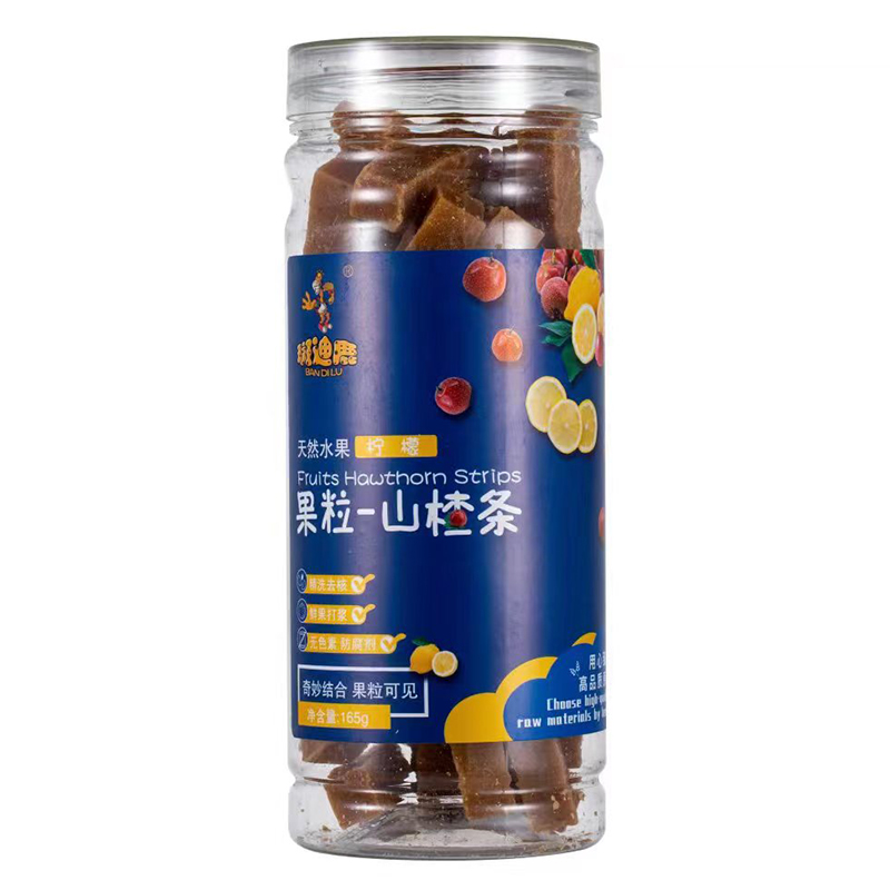 斑迪鹿果粒山楂條 檸檬