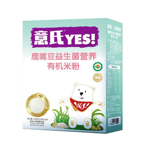 意氏鷹嘴豆益生菌營養(yǎng)有機(jī)米粉