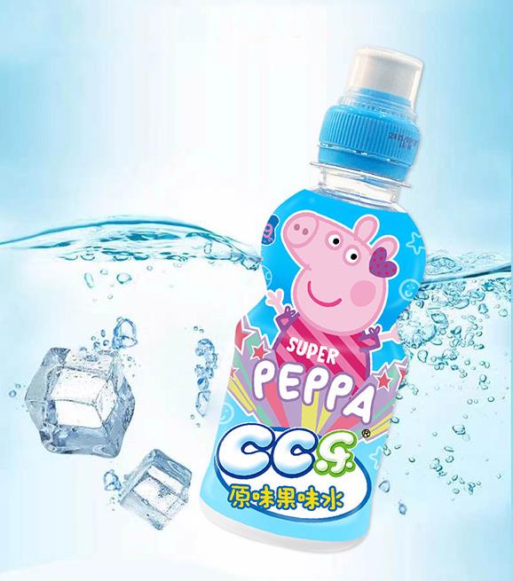 小豬佩奇CC樂(lè)原味果味水245ml