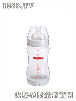 樂(lè)兒寶 PP防吐奶奶瓶(150毫升 寬口徑)BP341