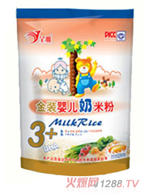 全雅袋裝金裝嬰兒奶米粉3段