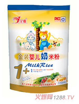 全雅袋裝金裝嬰兒奶米粉1段