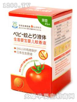 金盾嬰寶嬰兒蚊香液果香45ml