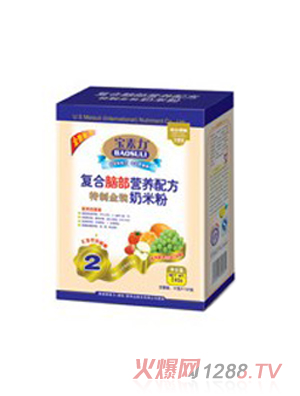 寶素力特制金裝復(fù)合腦部營(yíng)養(yǎng)奶米粉