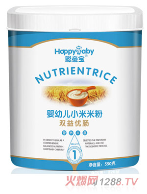 聰童寶雙益優(yōu)腸小米米粉1段