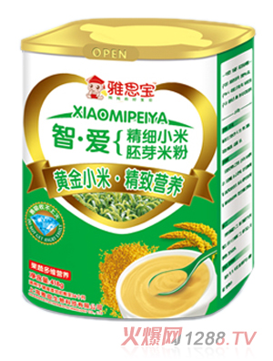 雅思寶果蔬多維智愛精細小米胚芽米粉