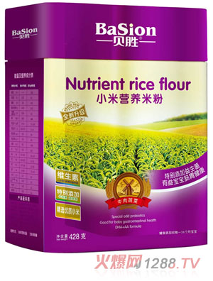 貝勝牛肉蔬菜小米營(yíng)養(yǎng)米粉