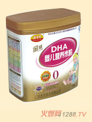 新多樂DHA嬰兒營(yíng)養(yǎng)米粉0段