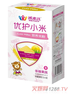 米素兒多維果蔬優(yōu)護(hù)小米營(yíng)養(yǎng)米粉盒裝