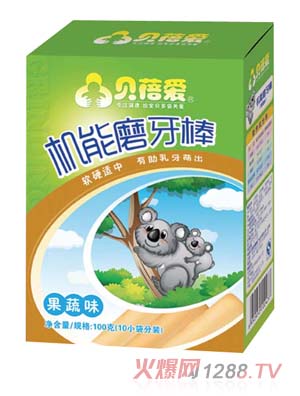 貝蓓愛磨牙棒（果蔬味）