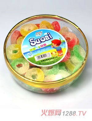 所愛(ài)鮮果VC軟糖圓圈形狀