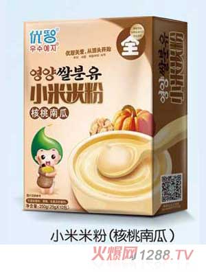 優(yōu)智核桃南瓜小米米粉250g盒裝