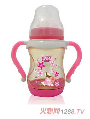貝嬰奇PPSU雙柄自動(dòng)奶瓶小鳥(niǎo)
