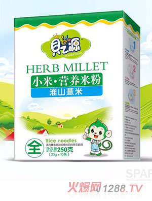 貝之源小米營養(yǎng)米粉盒裝-淮山薏米