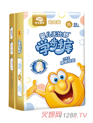 布布寶貝鉑金裝嬰兒學步褲XL豎向