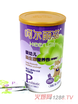 呵爾麗滋嬰幼兒益生菌營養(yǎng)包(草莓味)
