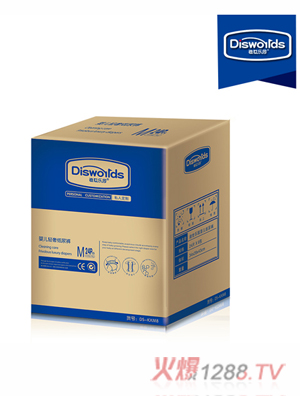 迪世樂(lè)園嬰兒輕奢紙尿褲M(mǎn) 24片整箱