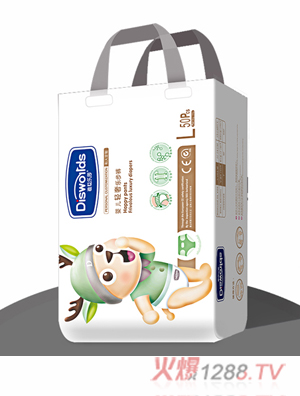 迪世樂(lè)園嬰兒輕奢紙尿褲L 50片