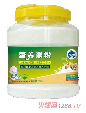 銘雅核桃黑芝麻營(yíng)養(yǎng)米粉800g桶裝
