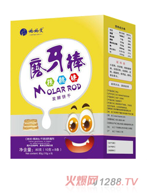 媽媽愛(ài)磨牙棒-核桃味盒裝