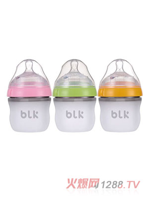 貝樂(lè)康廣口徑媽媽乳感硅膠奶瓶150ml