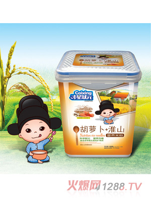 才星狀元營(yíng)養(yǎng)米粉-胡蘿卜淮山樂扣525克