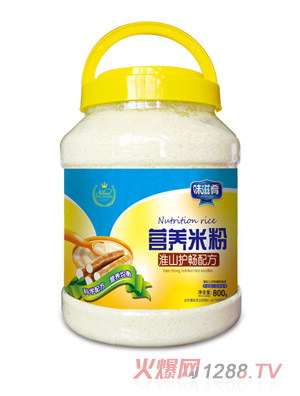 味滋肴營養(yǎng)米粉透明桶裝-淮山護(hù)暢